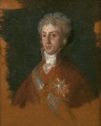Francisco de Goya Luis de Etruria yerno de Carlos IV, boceto preparatorio para La familia de Carlos IV France oil painting artist